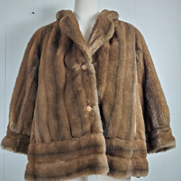 Vintage Jackets & Blazers - 70s Adolph Schumann for Lilli Ann faux Fur coat